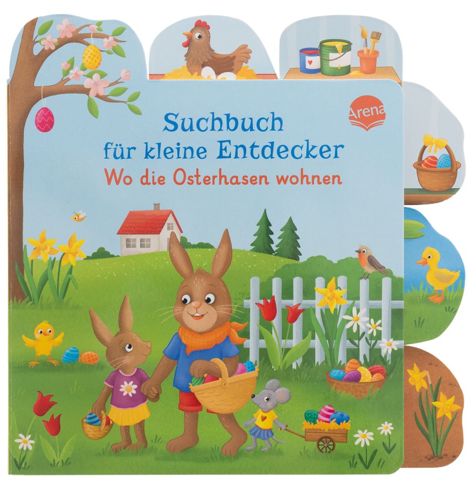 Buchcover "Suchbuch für kleine Entdecker", Arena