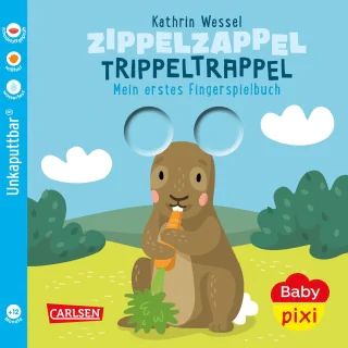 Buchcover "Zippelzappel Trippeltrappel - Mein erstes Fingerspielbuch", Carlsen