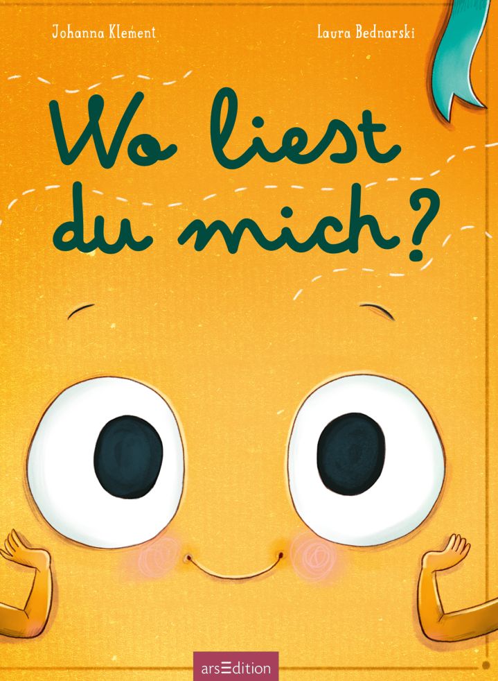 Buchcover "Wo liest du mich?", arsEdition 