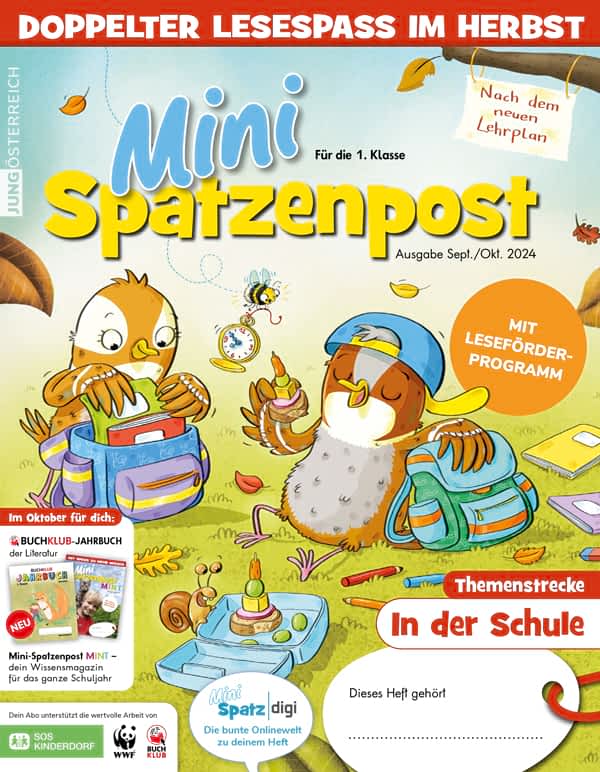 Cover, Mini Spatzenpost; Raabe Verlag
