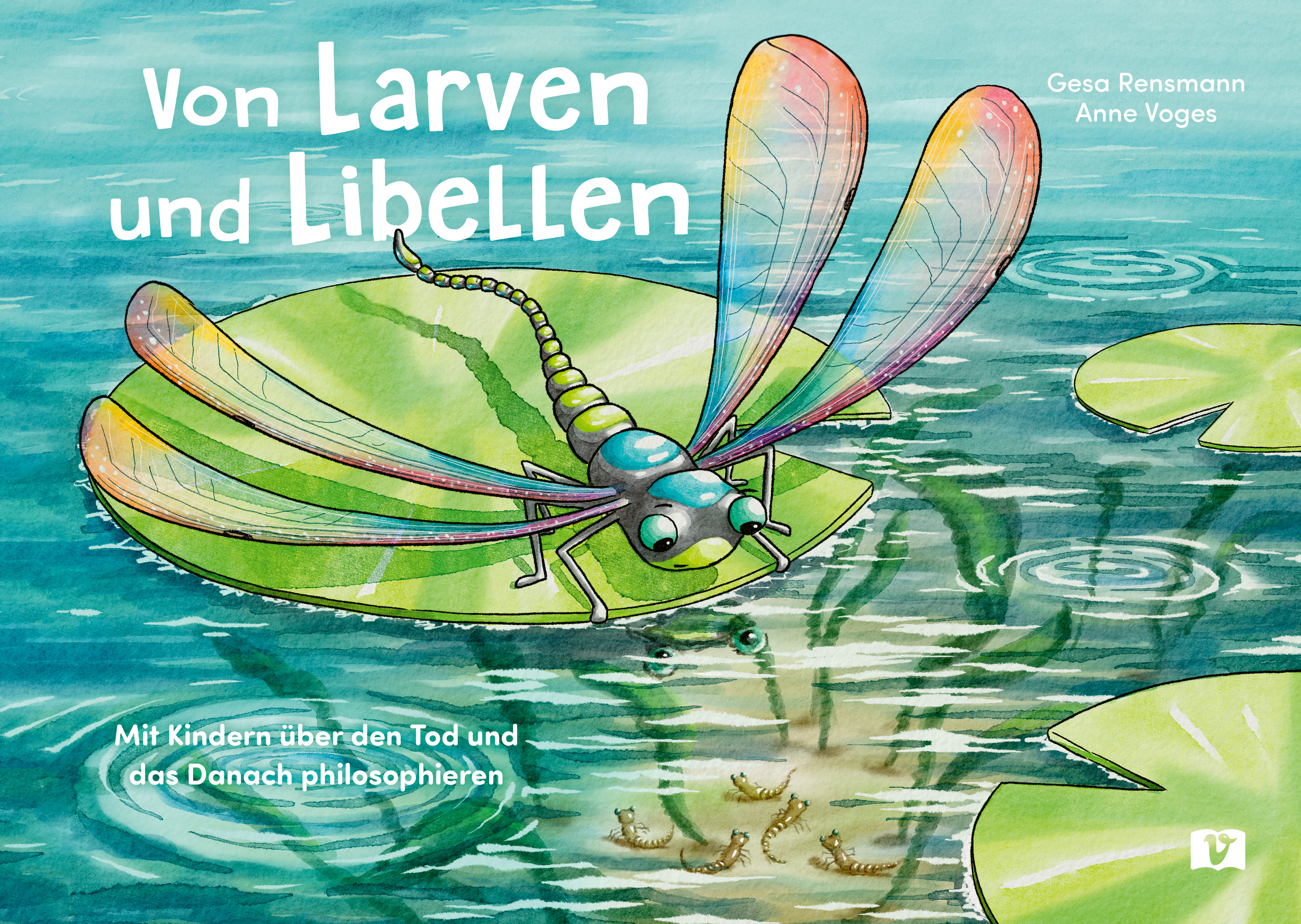 Buchcover "Von Larven und Libellen", Vermes Verlag