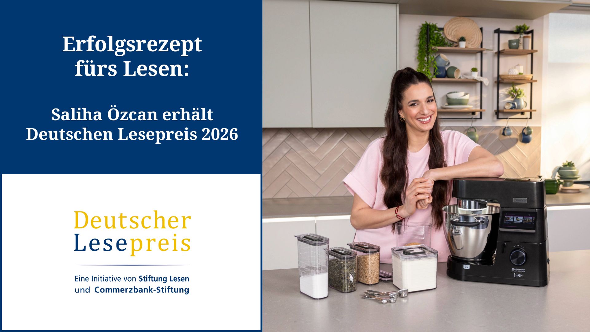 Saliha Özcan (Sally) ist prominente Preisträgerin des Deutschen Lesepreis 2026