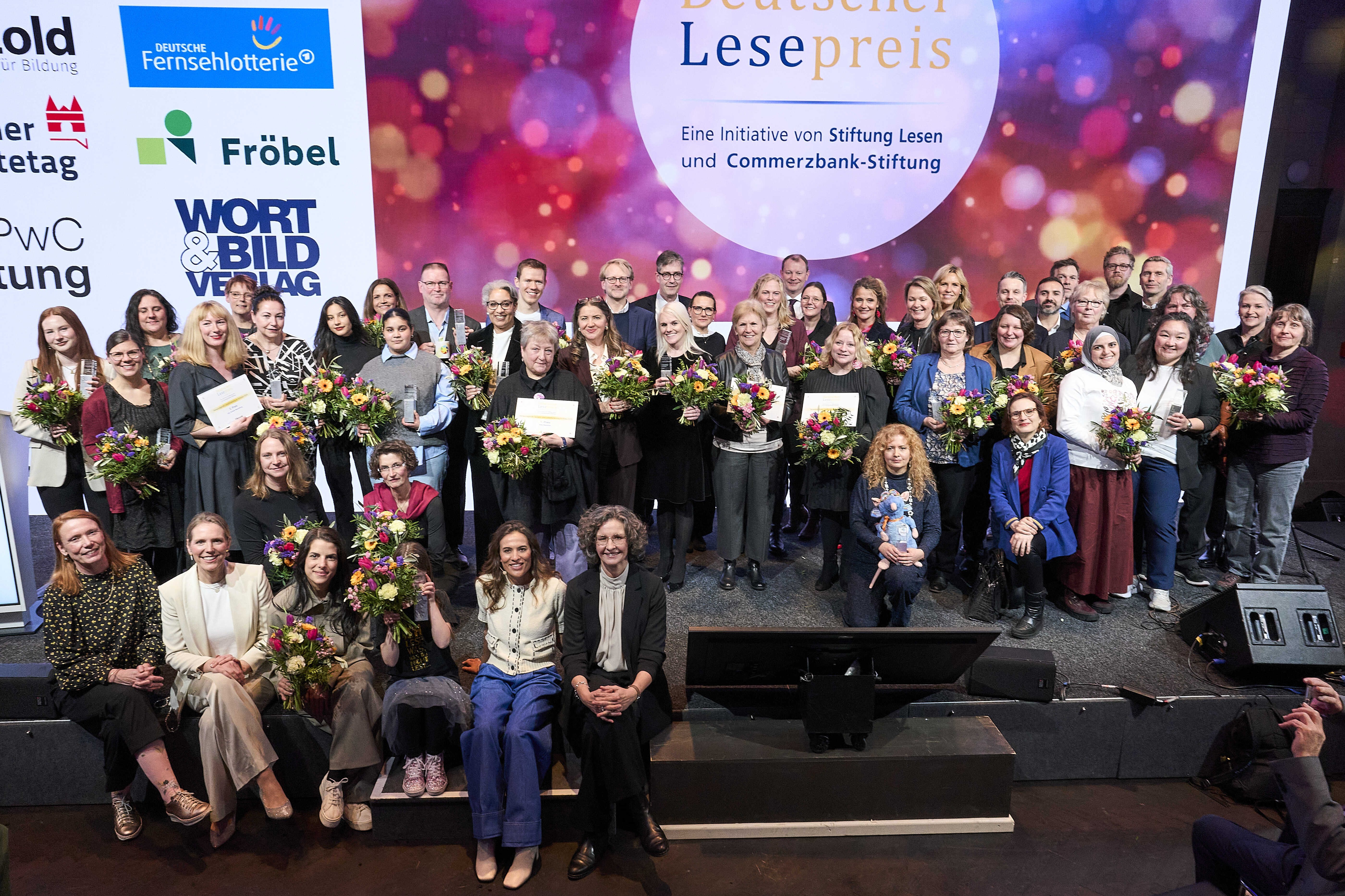 Die Preisträgerinnen und Preisträger des Deutschen Lesepreis 2026