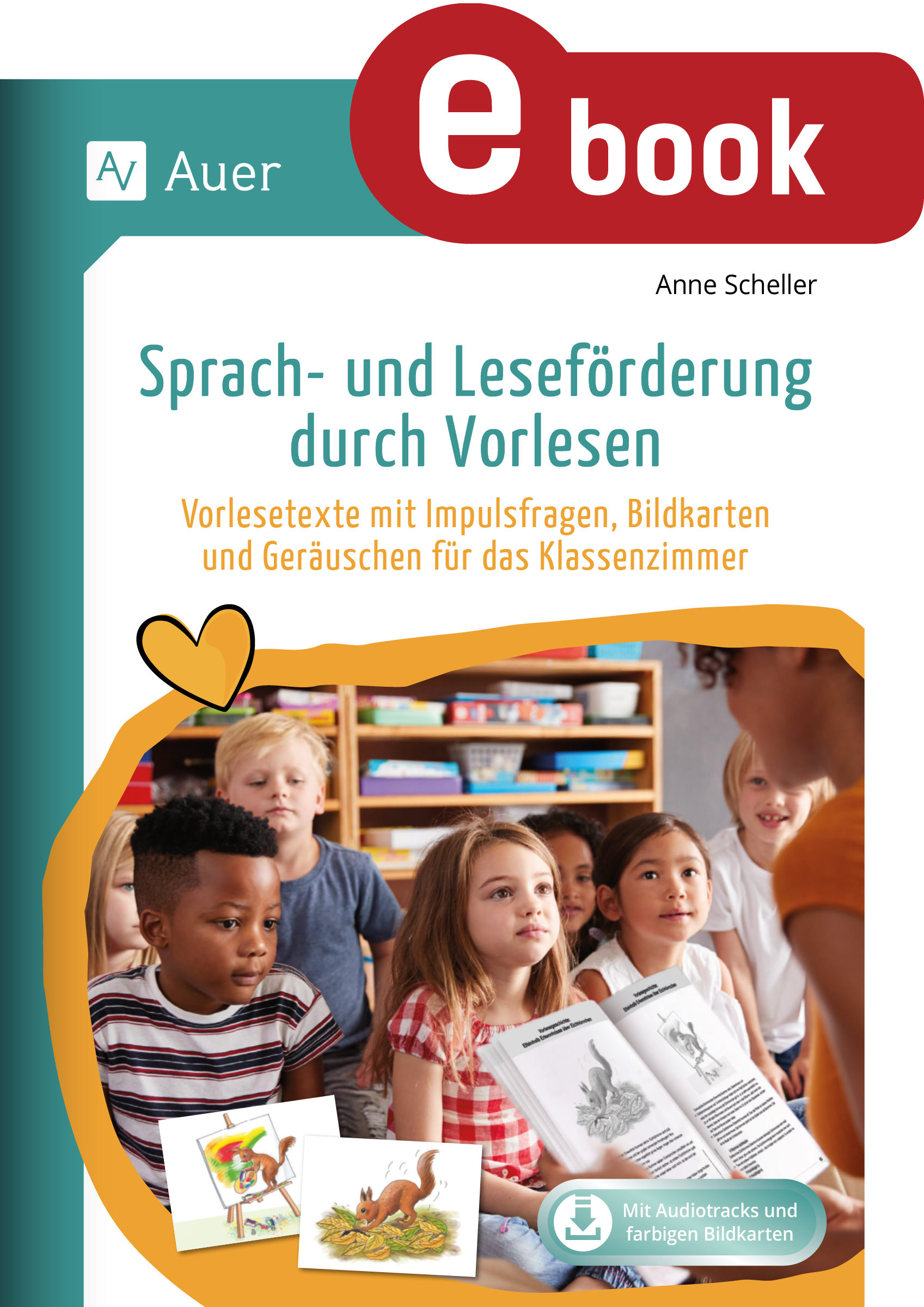 Buchcover "Sprach- und Leseförderung durch Vorlesen", Auer Verlag
