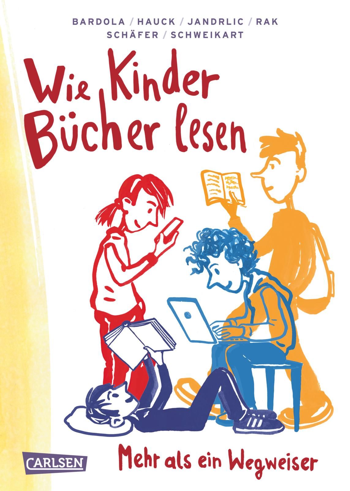 Buchcover "Wie Kinder Bücher lesen", Carlsen