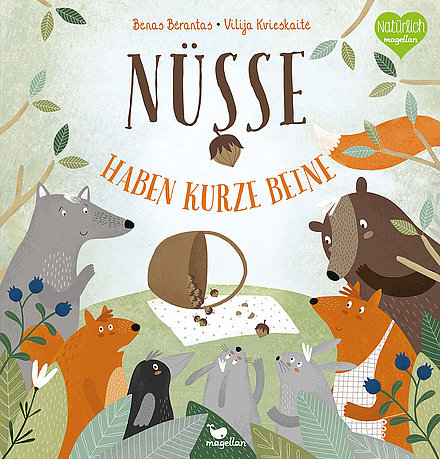 Buchcover "Nüsse haben kurze Beine"