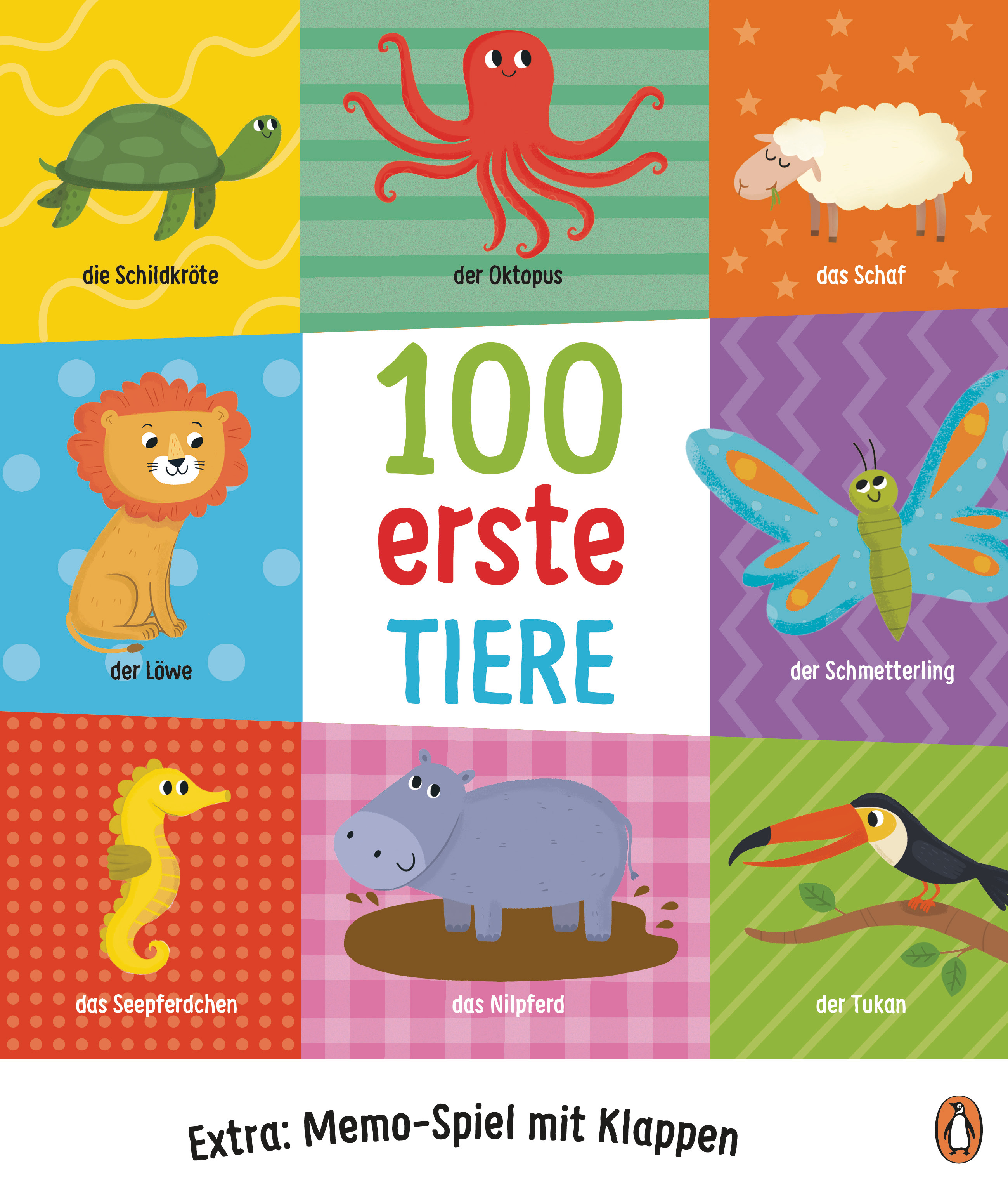 Buchcover "100 erste Tiere", Penguin