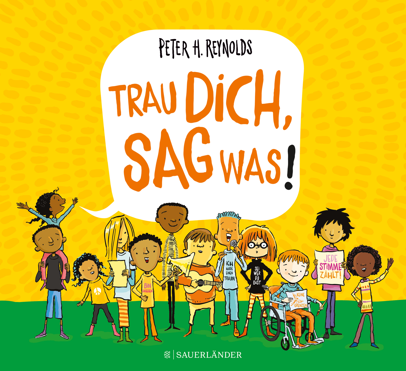 Buchcover "Trau dich, sag was!"