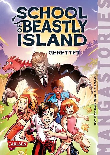 Buchcover "School of Beastly Island", Carlsen