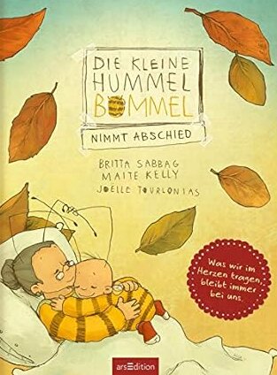 Buchcover: "Die kleine Hummel Bommel nimmt Abschied", arsEdition