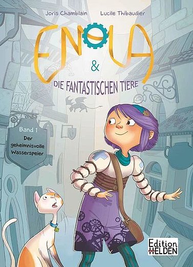 Buchcover "Enola und die fantastischen Tiere", Edition Helden 