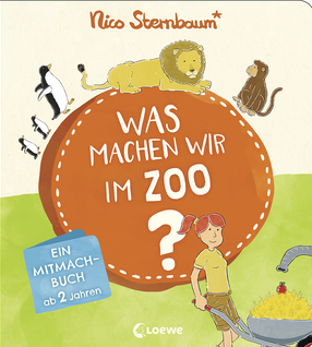 Buchcover "Was machen wir im Zoo?"