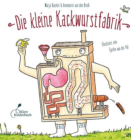 Buchcover "Die kleine Kackwurstfabrik", Klett Kinderbuch 
