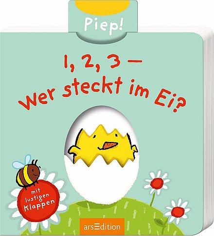 Buchcover "1,2,3 - Wer steckt im Ei?"