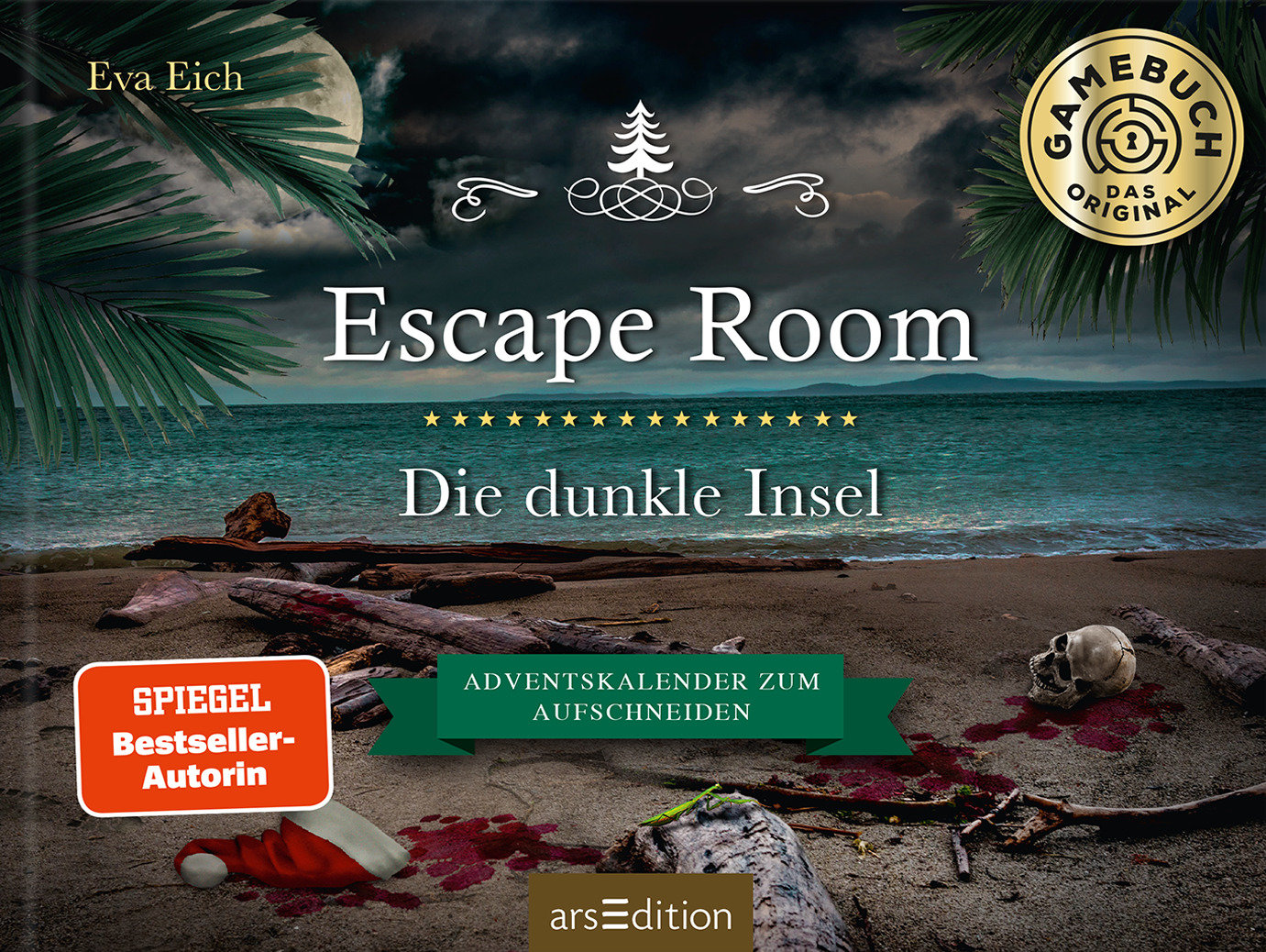 Buchcover "Escape Room: Die dunkle Insel", arsEdition