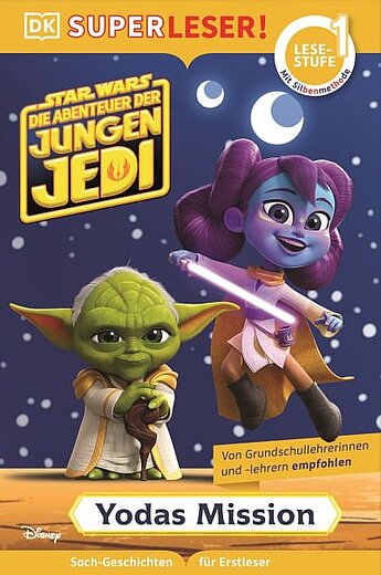 Buchcover "Die Abenteuer der jungen Jedi - Yodas Mission", Dorling Kindersley