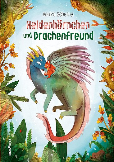 Buchcover "Heldenhörnchen und Drachenfreund", Dragonfly 