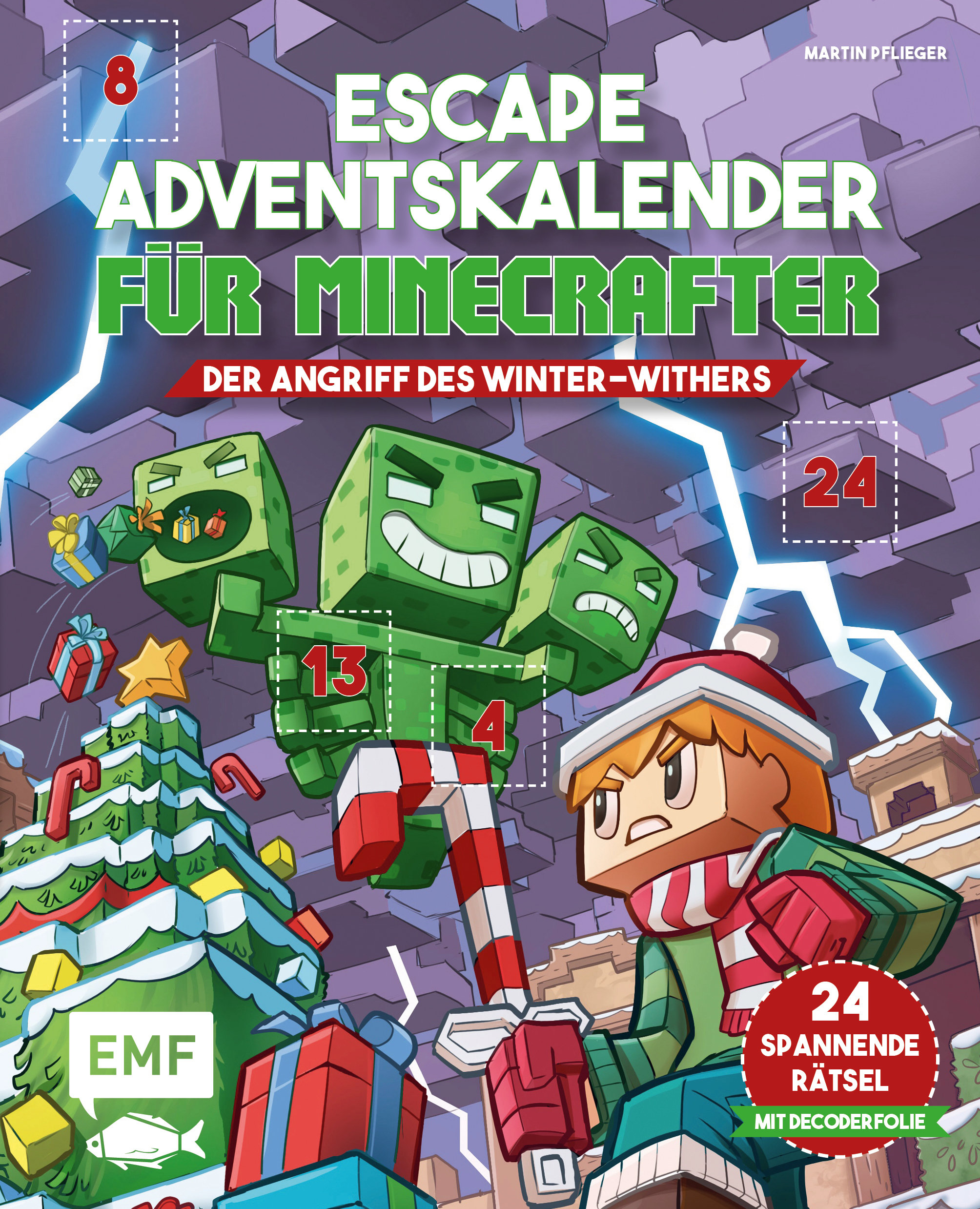 Buchcover "Escape Adventskalender für Minecrafter", EMF