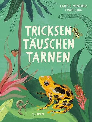 Buchcover "Tricksen, Täuschen, Tarnen", Tulipan 