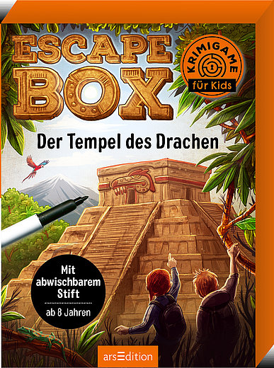 Spielcover "Escape Box: Der Tempel des Drachen", arsEdition