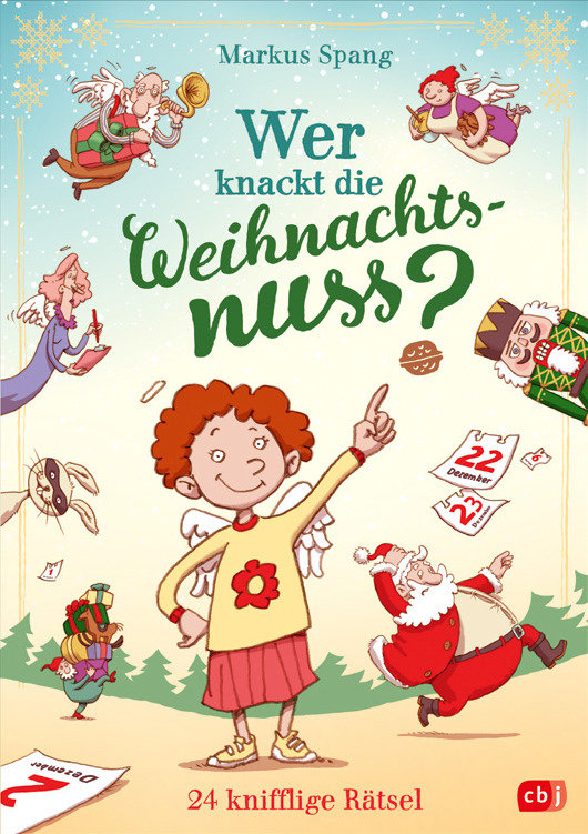 Buchcover "Wer knackt die Weihnachtsnuss?", cbj