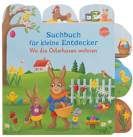Buchcover "Suchbuch für kleine Entdecker", Arena