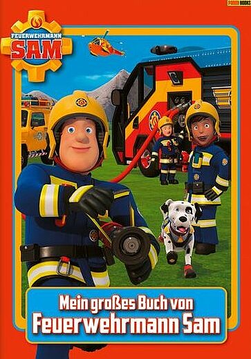 Buchcover "Mein großes Buch von Feuerwehrmann Sam", Panini