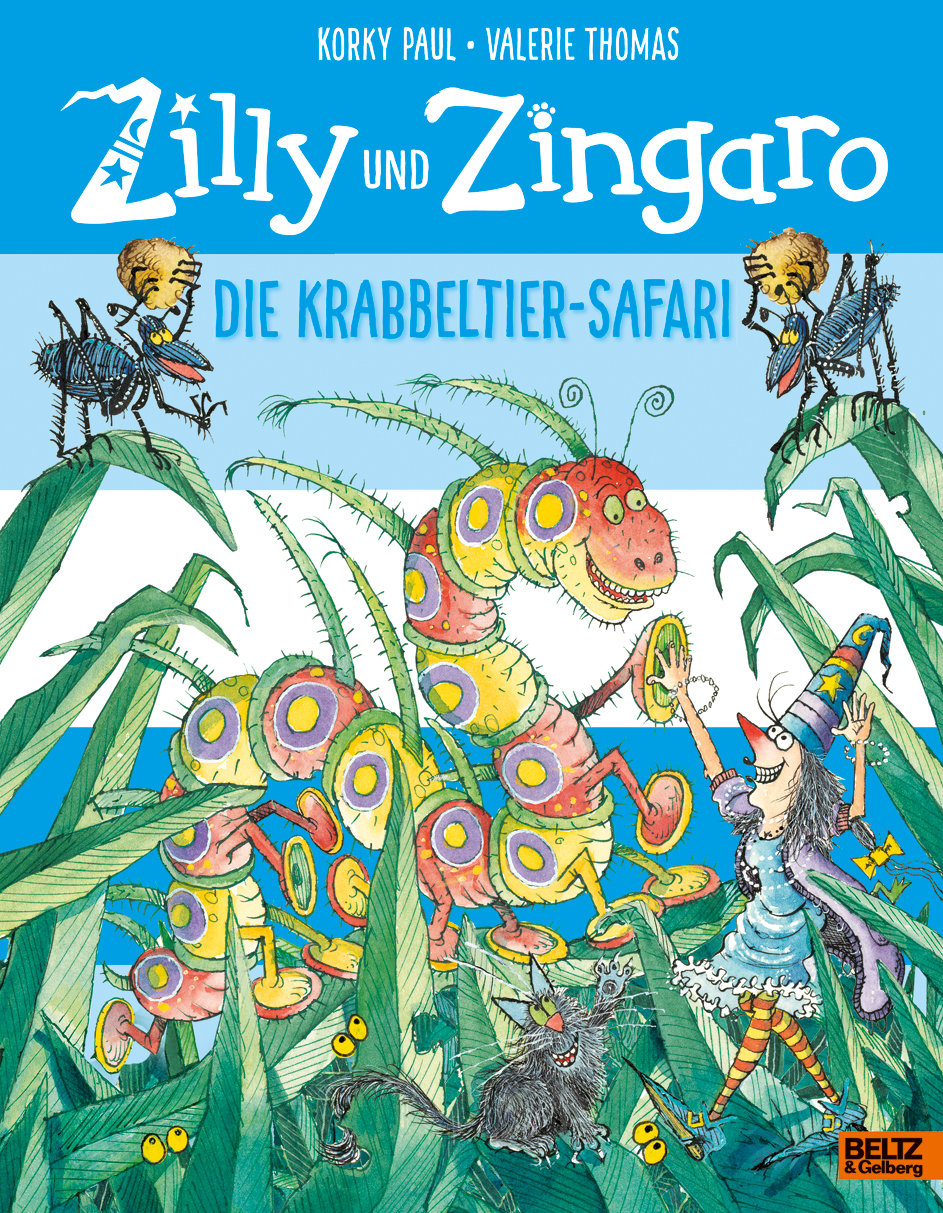 Buchcover "Zilly und Zingaro. Die Krabbeltier-Safari"
