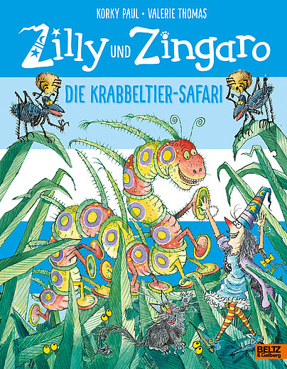 Buchcover "Zilly und Zingaro. Die Krabbeltier-Safari"