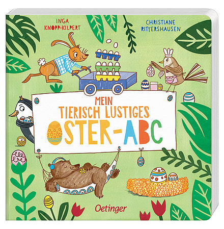 Buchcover "Mein tierisch lustiges Oster-ABC", Oetinger