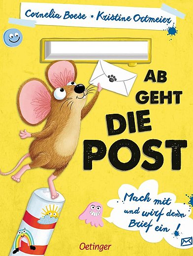 Buchcover "Ab geht die Post!", Oetinger 