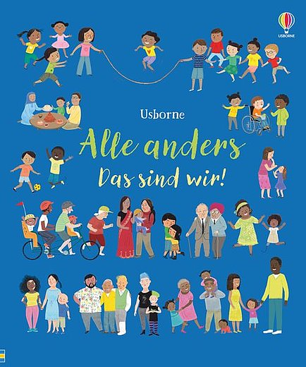 Buchcover "Alle anders. Das sind wir!", Usborne