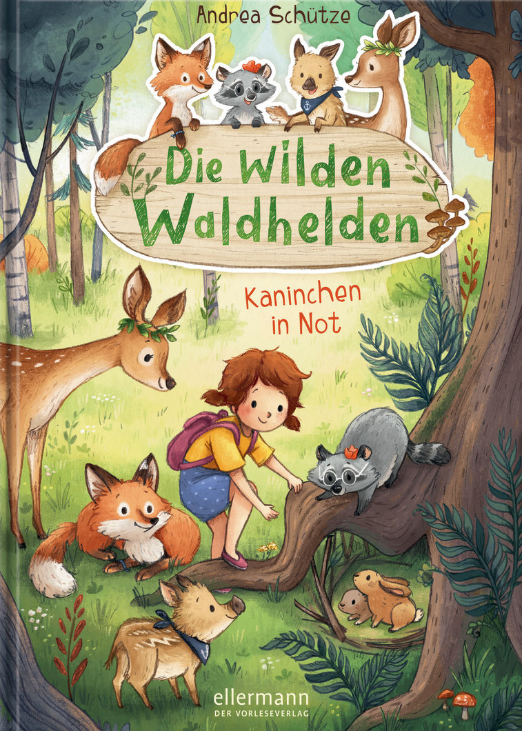 Buchcover "Die wilden Waldhelden"