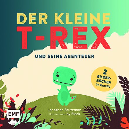 Buchcover "Der kleine T-Rex und seine Abenteuer", EMF 