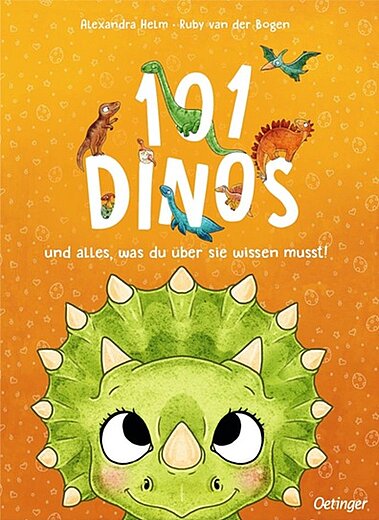 Buchcover "101 Dinos", Oetinger 