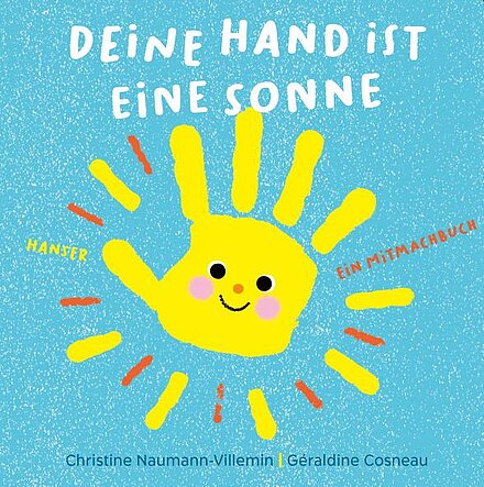 Cover; Deine Hand ist eine Sonne; Hanser