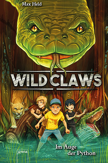 Buchcover "Wild Claws - Im Auge der Python"