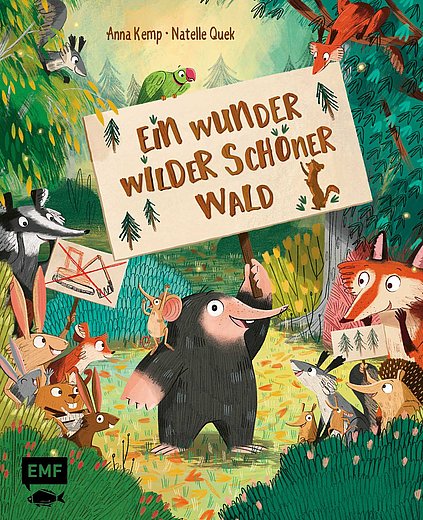 Buchcover "Ein wunder wilder schöner Wald", EMF 