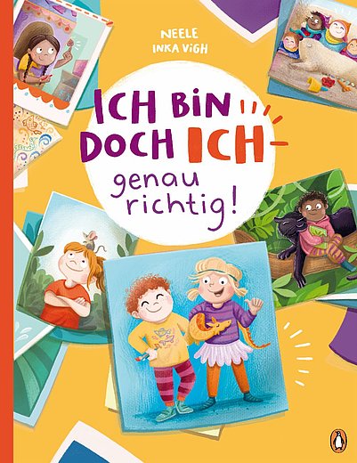 Buchcover "Ich bin doch ich - genau richtig!", Penguin Junior 