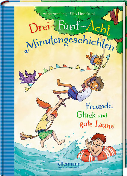 Buchcover "Drei-Fünf-Acht-Minutengeschichten", ellermann