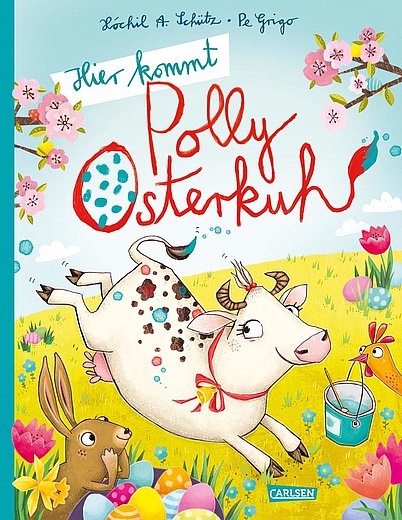 Buchcover "Hier kommt Polly Osterkuh"