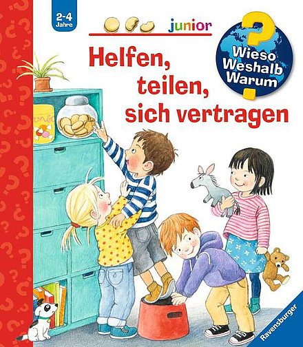 Buchcover "Helfen, teilen, sich vertragen"