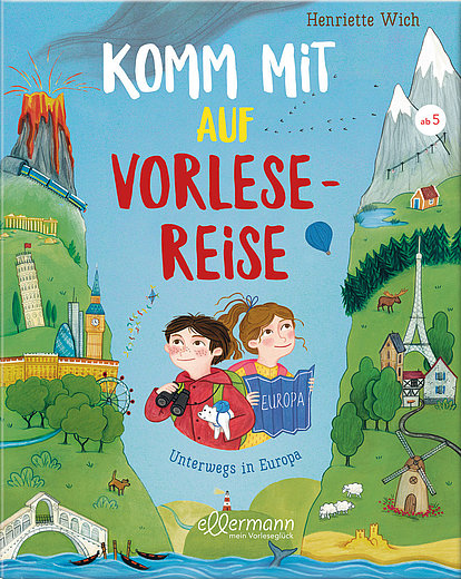 Buchcover, Komm mit auf Vorlesereise, Ellermann