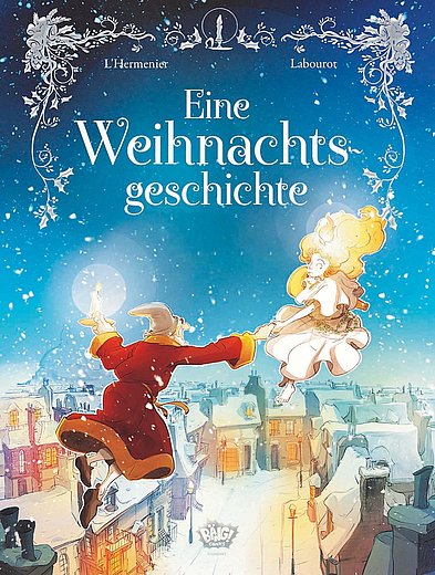 Buchcover "Eine Weihnachtsgeschichte nach Charles Dickens", Egmont Bäng 
