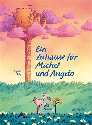 Buchcover "Ein Zuhause für Michel und Angelo", Atlantis