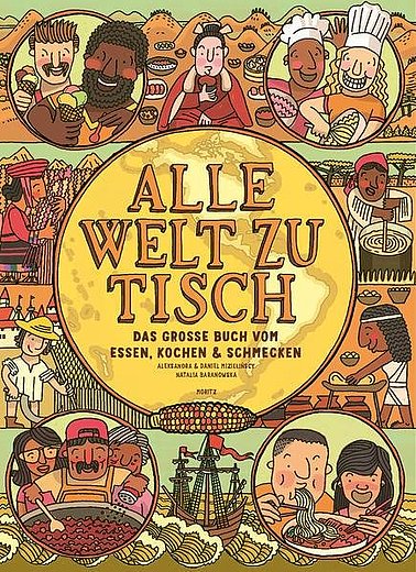 Buchcover "Alle Welt zu Tisch", Moritz