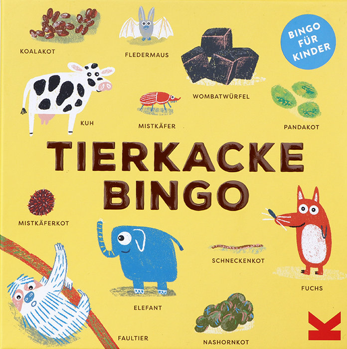 Buchcover "Tierkacke Bingo"