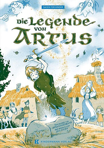 Buchcover "Die Legende von Artus", Kindermann 