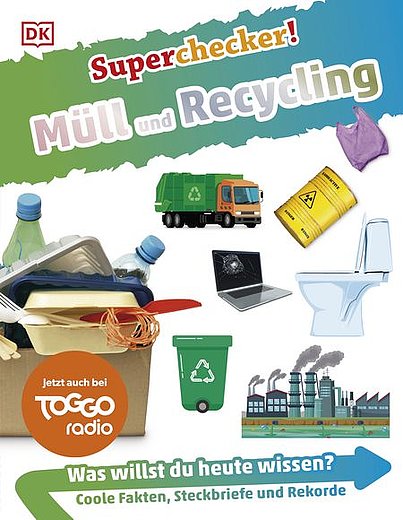 Buchcover "Superchecker: Müll und Recycling", Dorling Kindersley