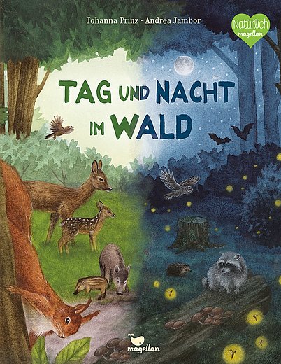Buchcover "Tag und Nacht im Wald", Magellan